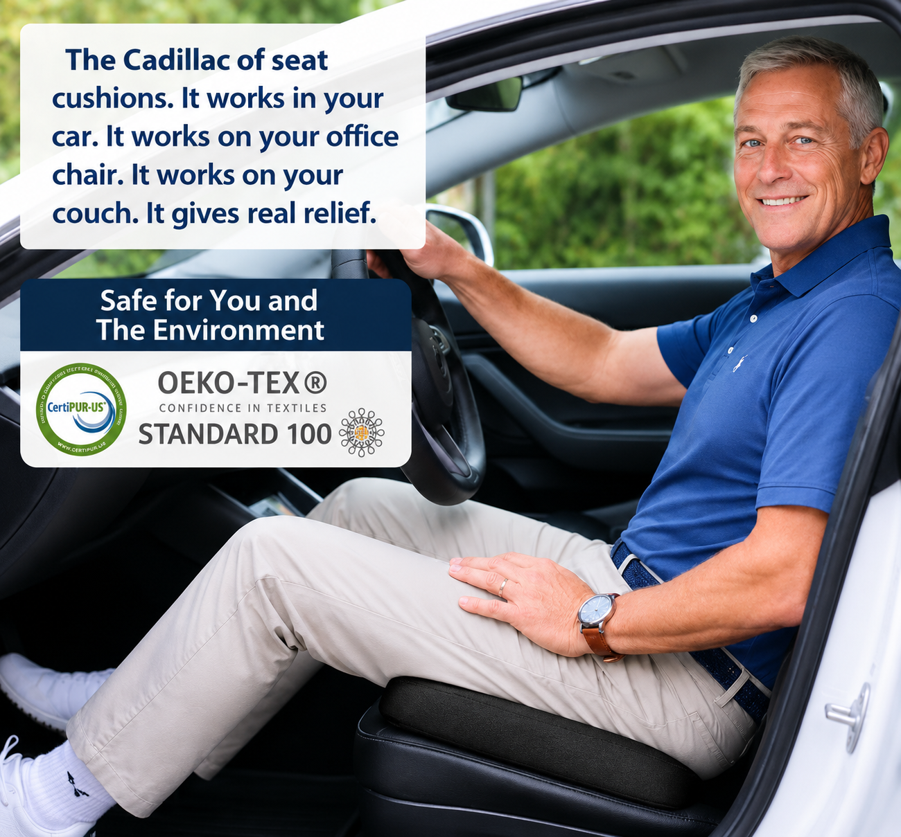 ROVECK AlignCore™ – Ergonomic Seat Support