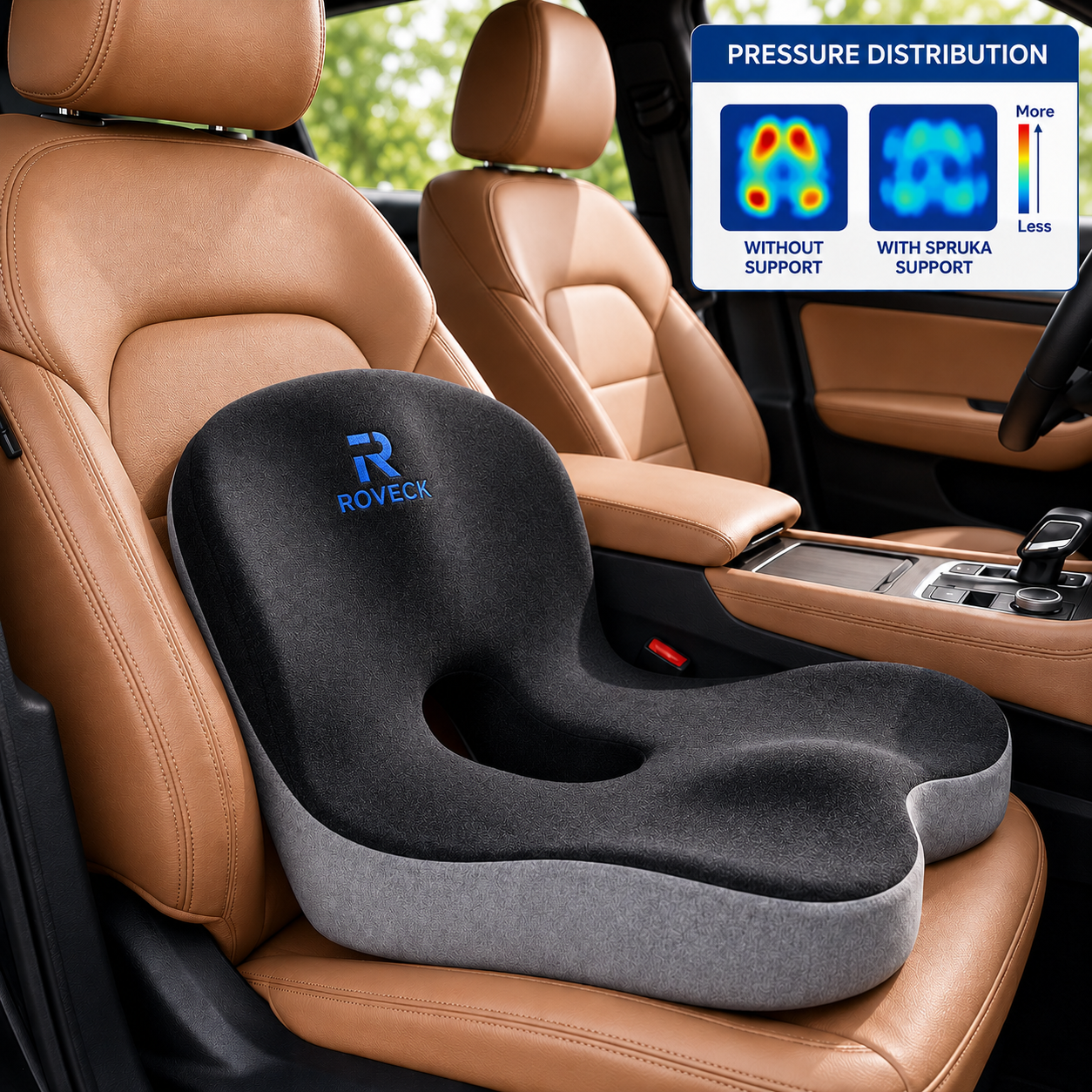 ROVECK AlignCore™ – Ergonomic Seat Support