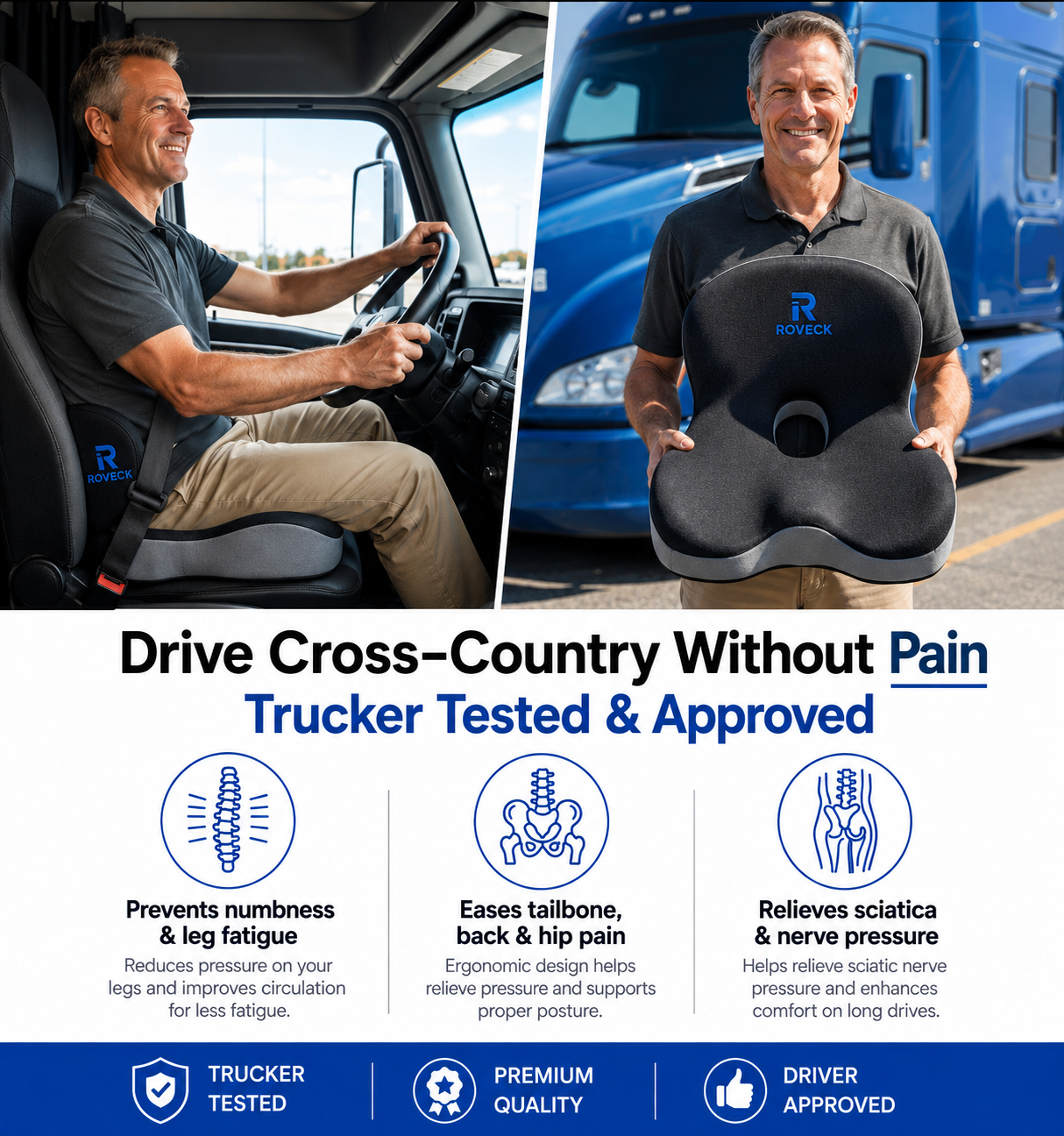 ROVECK AlignCore™ – Ergonomic Seat Support