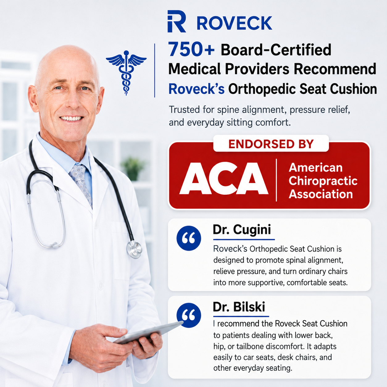 ROVECK AlignCore™ – Ergonomic Seat Support